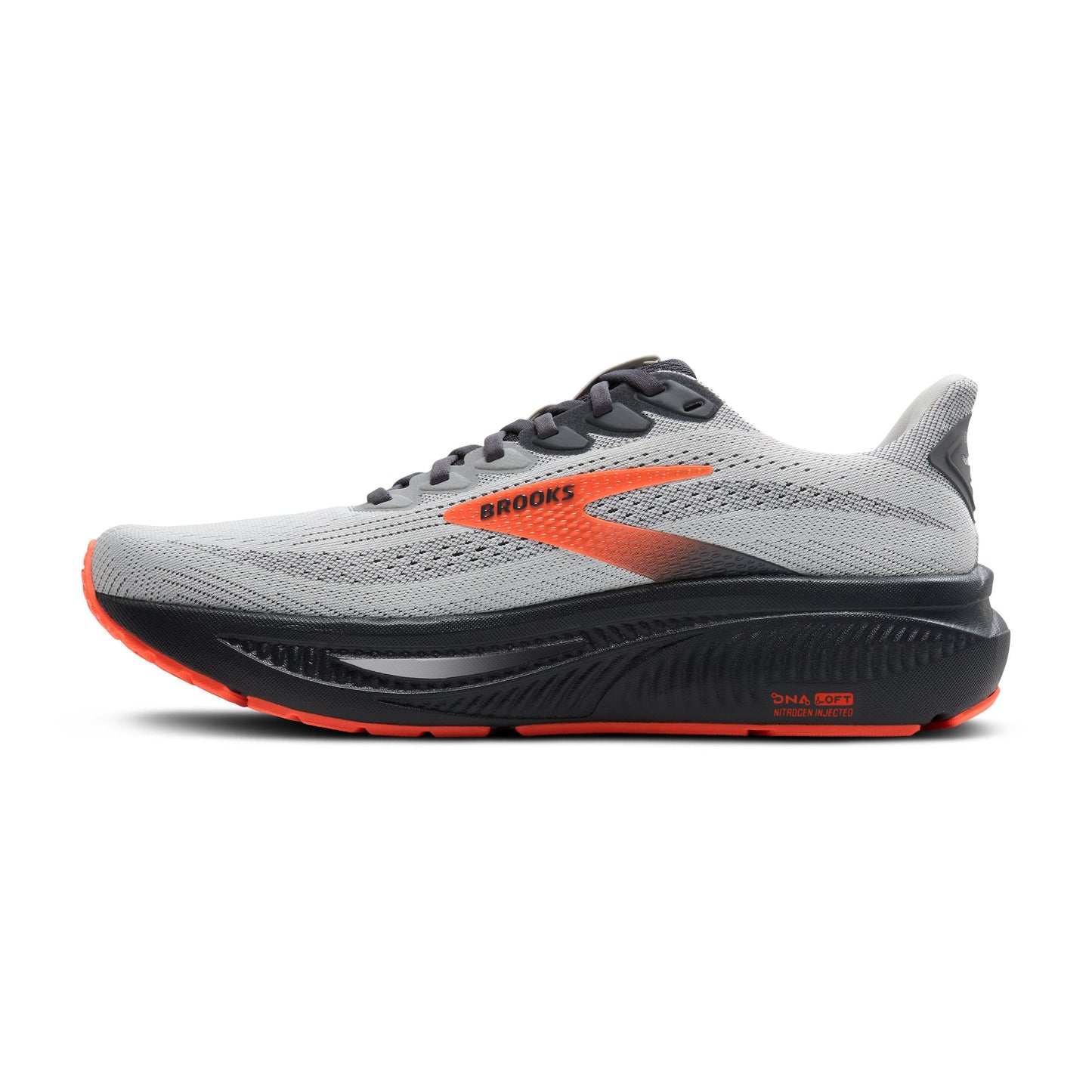 Men's Ghost 17 - 048 Oyster Mushroom/Orange/Ebony