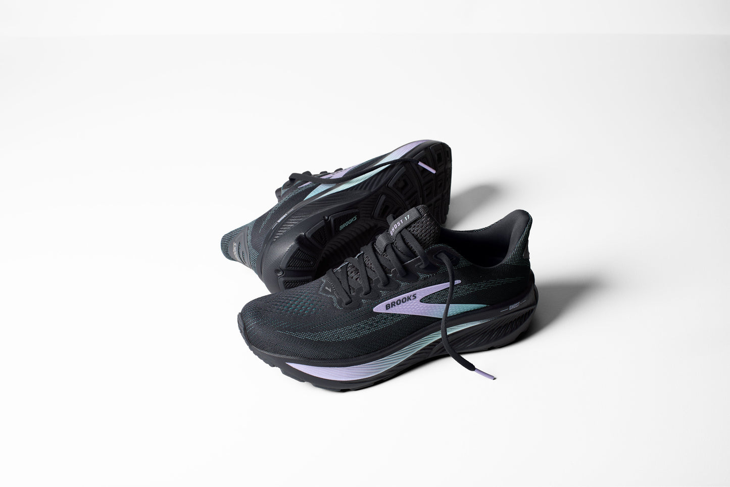 Women's Ghost 17 - 081 Grey/Clearwater/Purple