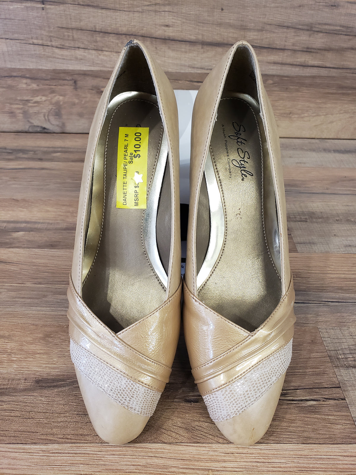Soft Style Danette Mid Heel Pump Shoes