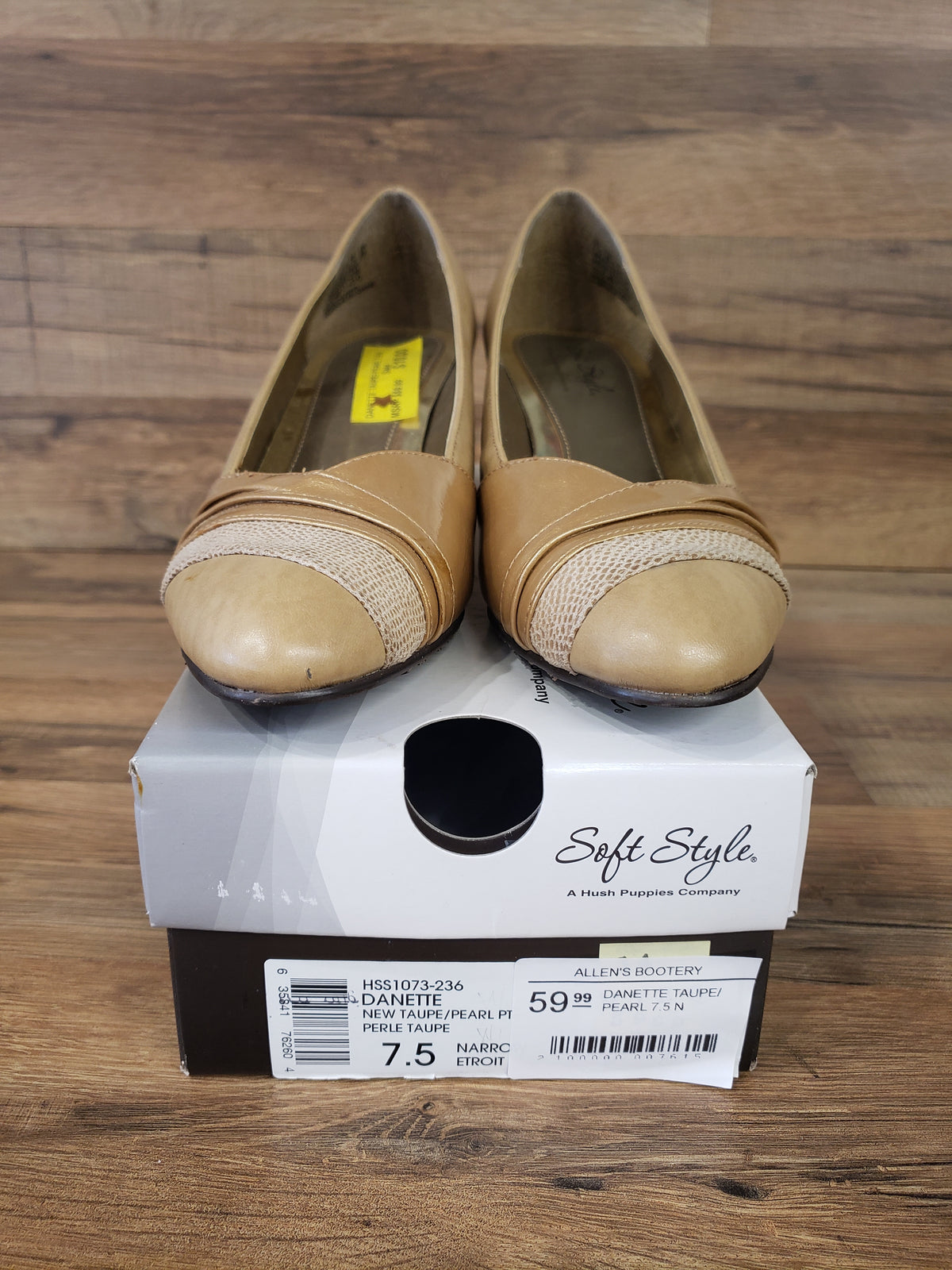 Soft Style Danette Mid Heel Pump Shoes
