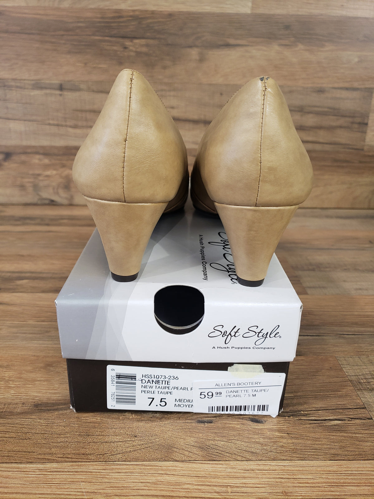 Soft Style Danette Mid Heel Pump Shoes