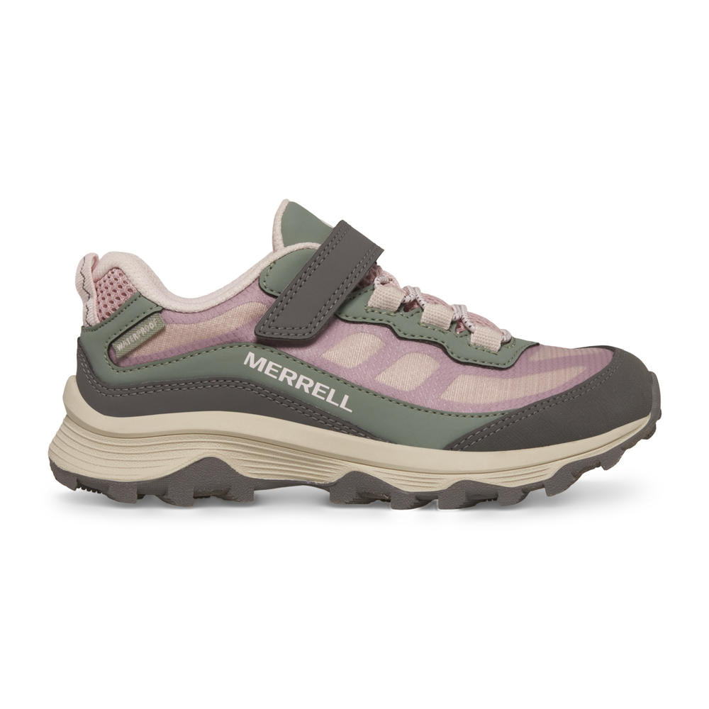 Little Kid's Moab Speed A/C Low Waterproof Dusty Pink/Olive