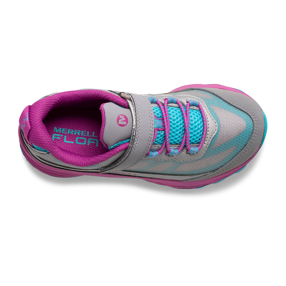 Little Kid's MOAB A/C Waterproof - GREY/TURQ