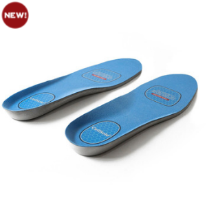 Allen's Bootery blue CellSole comfort insoles with cloud-like pressure point technology for customized support