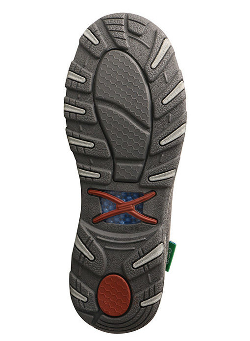 Allen's Bootery grey eco-friendly boat shoe driving moc outsole with CellStretch technology and rubber tread