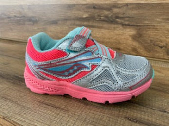 Infant / Toddler GIRL BABY RIDE SILVER / CORAL