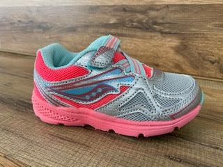 Infant / Toddler GIRL BABY RIDE SILVER / CORAL