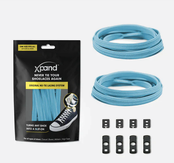 Xpand Laces Original No Tie Breezy Blue