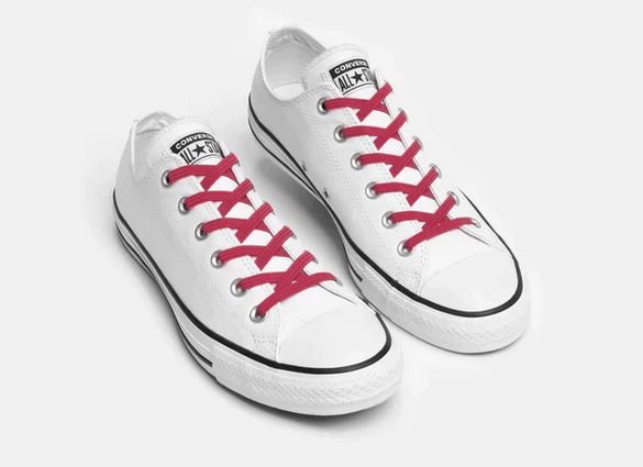 Xpand Laces Original No Tie Off Raspberry Red