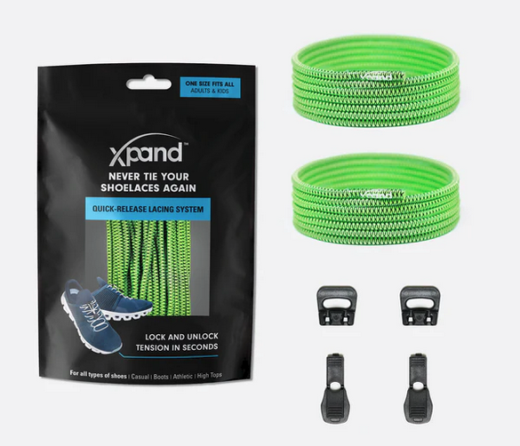 Xpand Laces Quick Release Neon Green