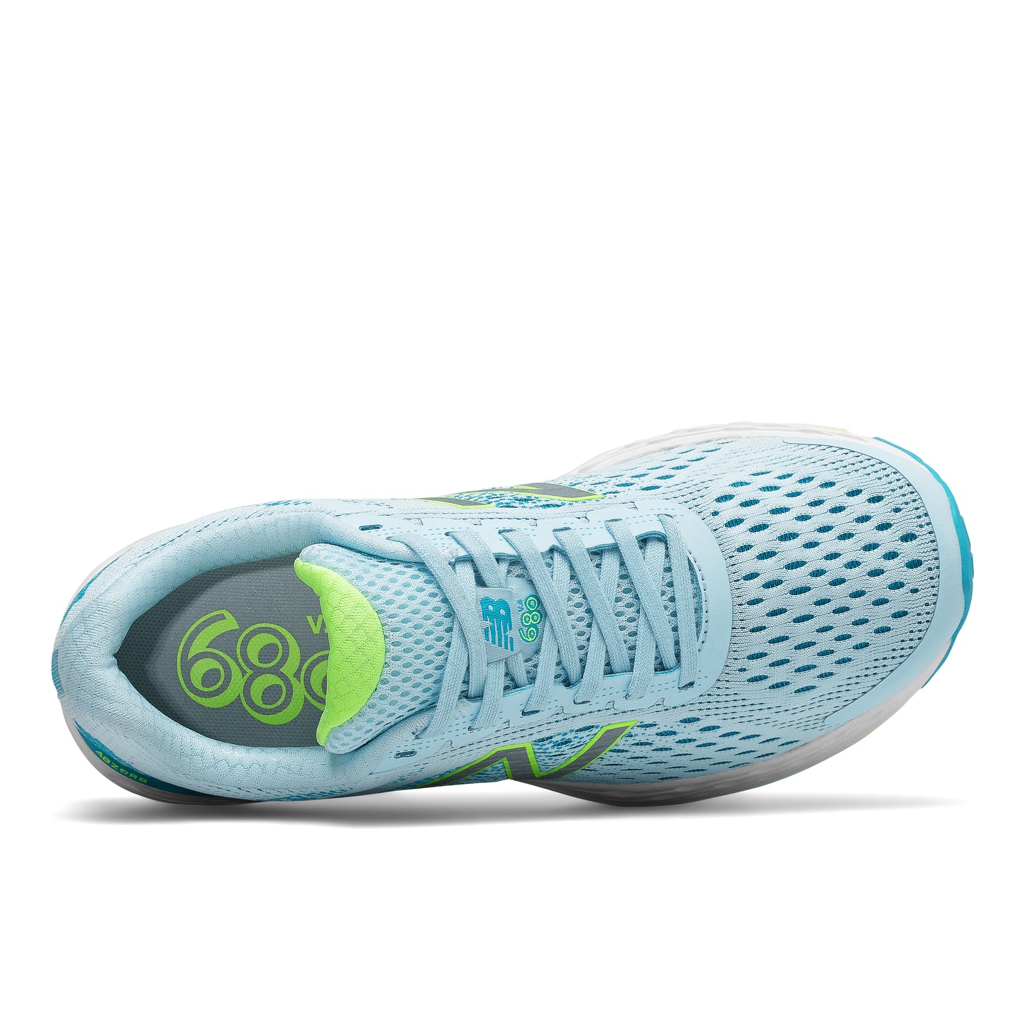 Women's 680 V6 Grey/Blue/Green