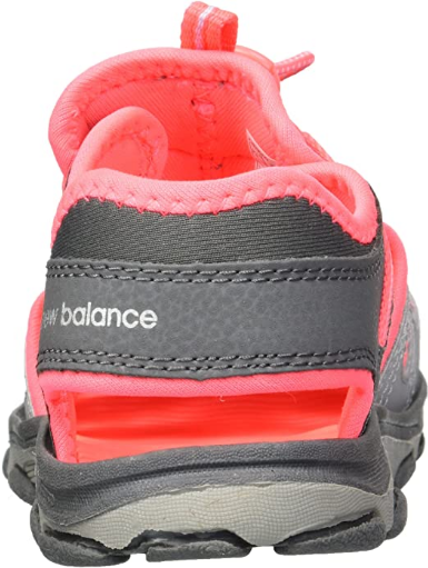 Little Kid's Adirondack Sandle Grey/Coral