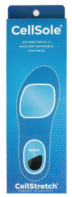 Woman's Round Toe Cell Sole Casual Insole