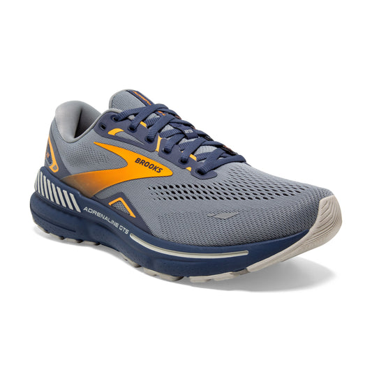 Men's Adrenaline GTS 23 - 027 Grey/Crown Blue/Orange