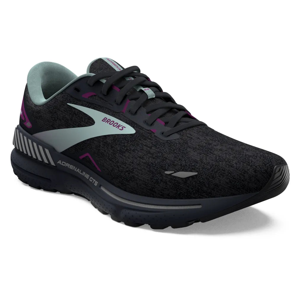 Women's Adrenaline GTS 23 - 072 Black/Light Blue/Purple