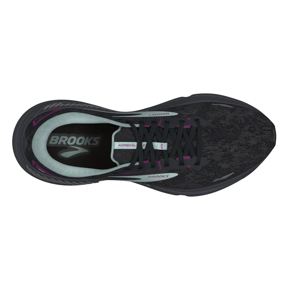 Women's Adrenaline GTS 23 - 072 Black/Light Blue/Purple