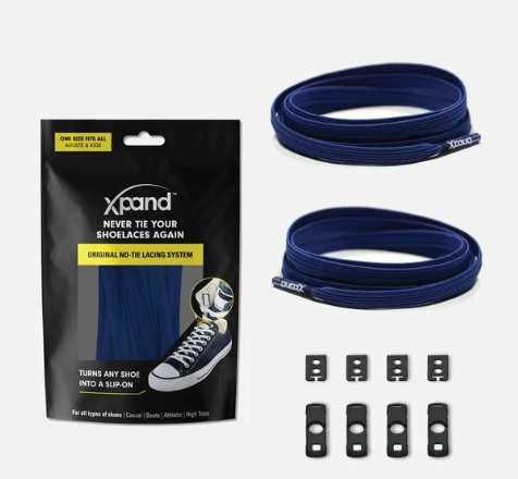 Xpand Laces Original No Tie Navy Blue