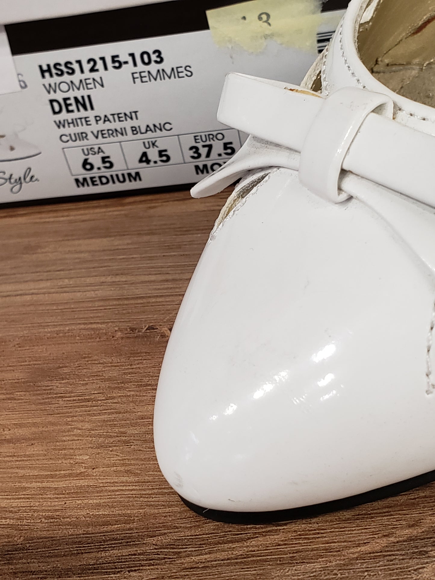 DENI WHITE PATENT