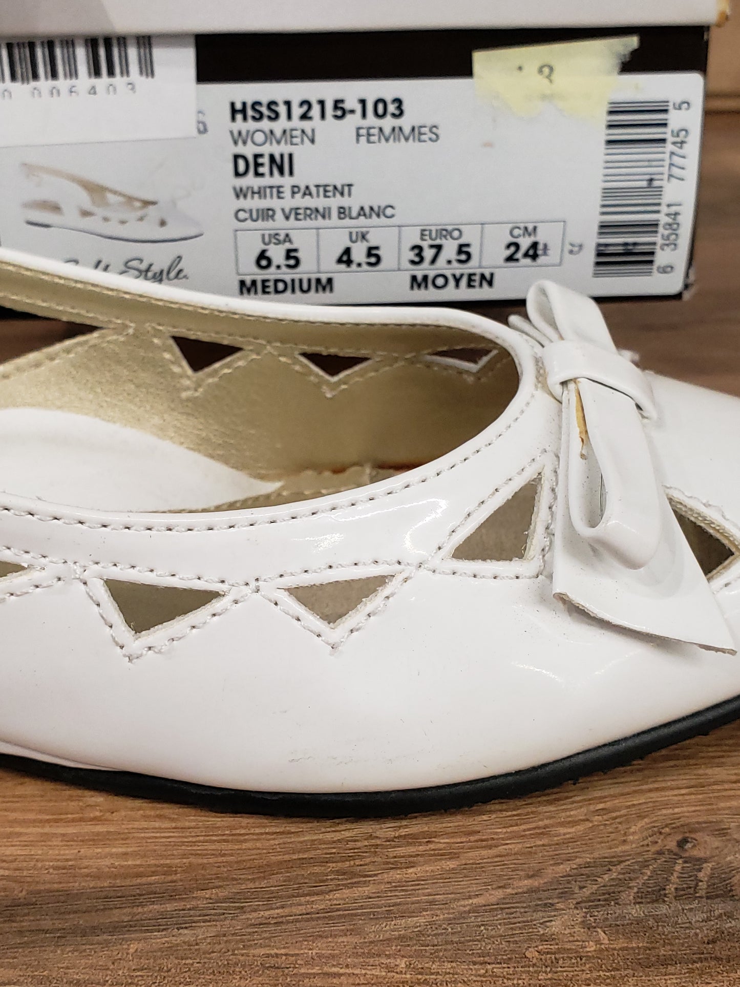 DENI WHITE PATENT