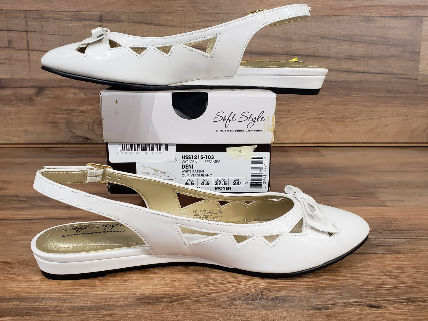 DENI WHITE PATENT