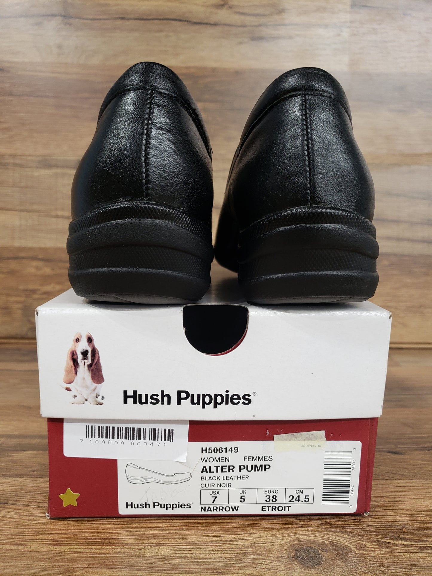 ALTER PUMP BLACK LEATHER