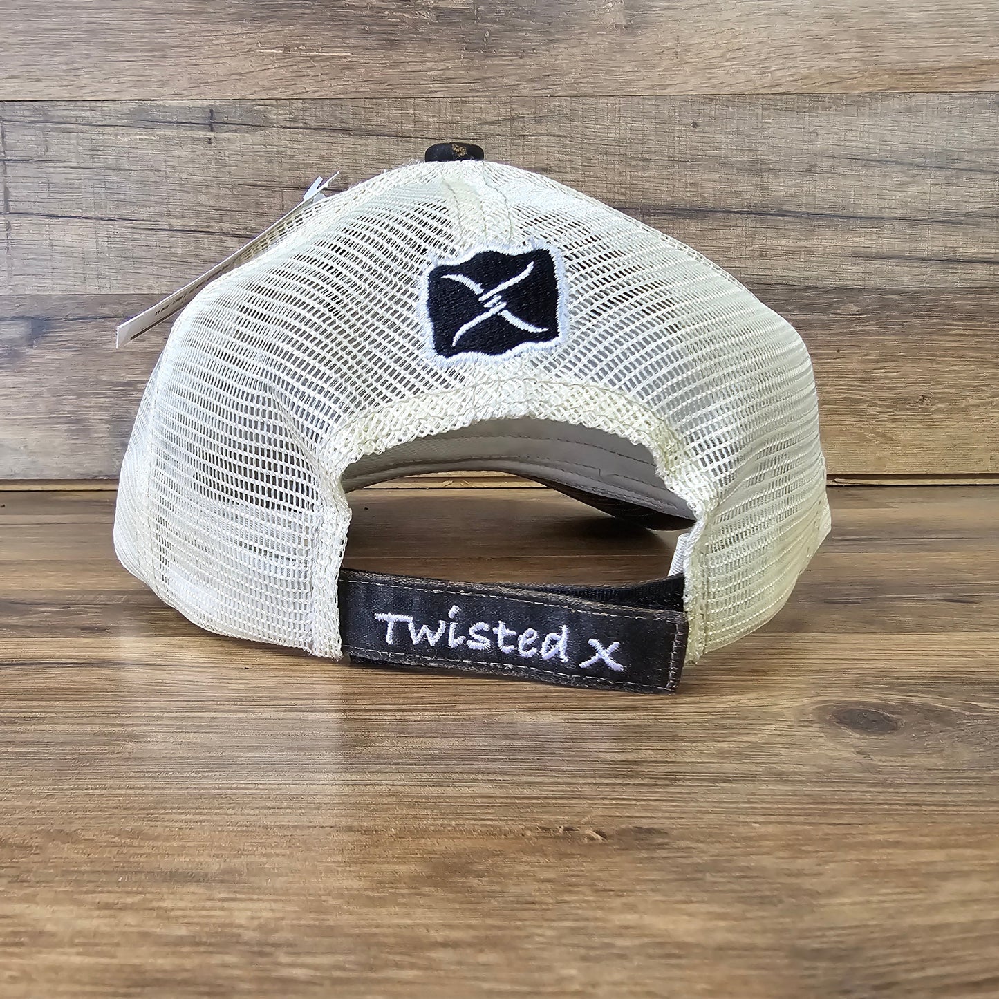 Twisted X Mesh Hat - Brown