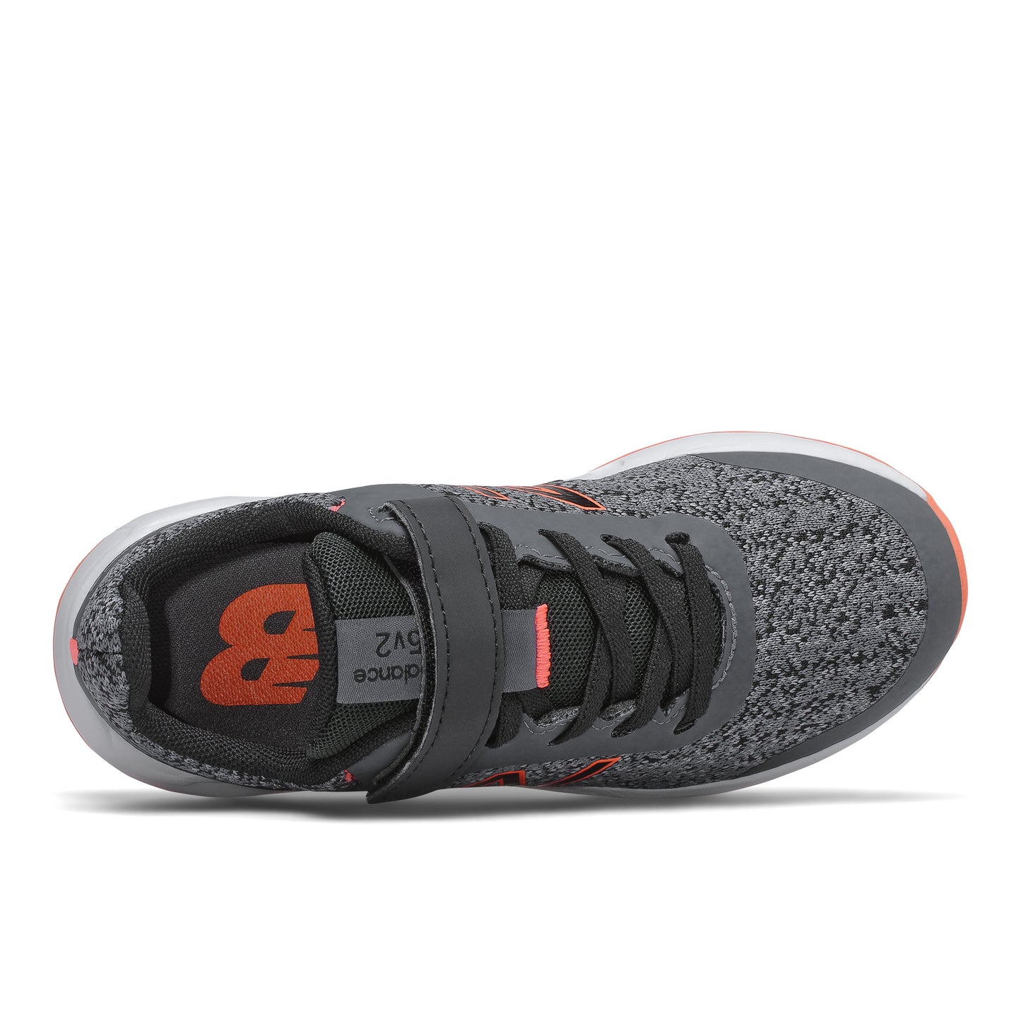 Little Kid's 455V2 Black/Orange