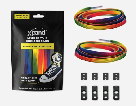 Xpand Laces Original No Tie Rainbow