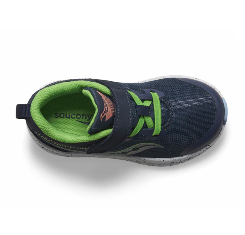 Little Kid's KINVARA 14 A/C Jr.  Navy/Green