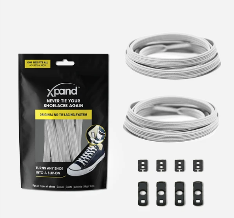 Xpand Laces Original No Tie White