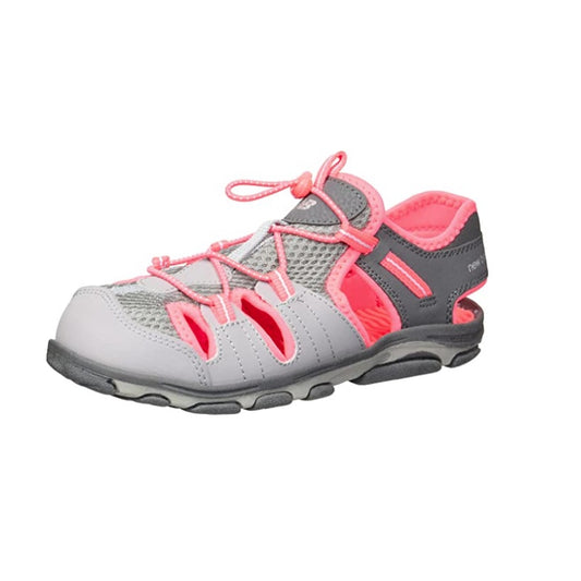 Little Kid's  Adirondack Sandle Grey/Coral