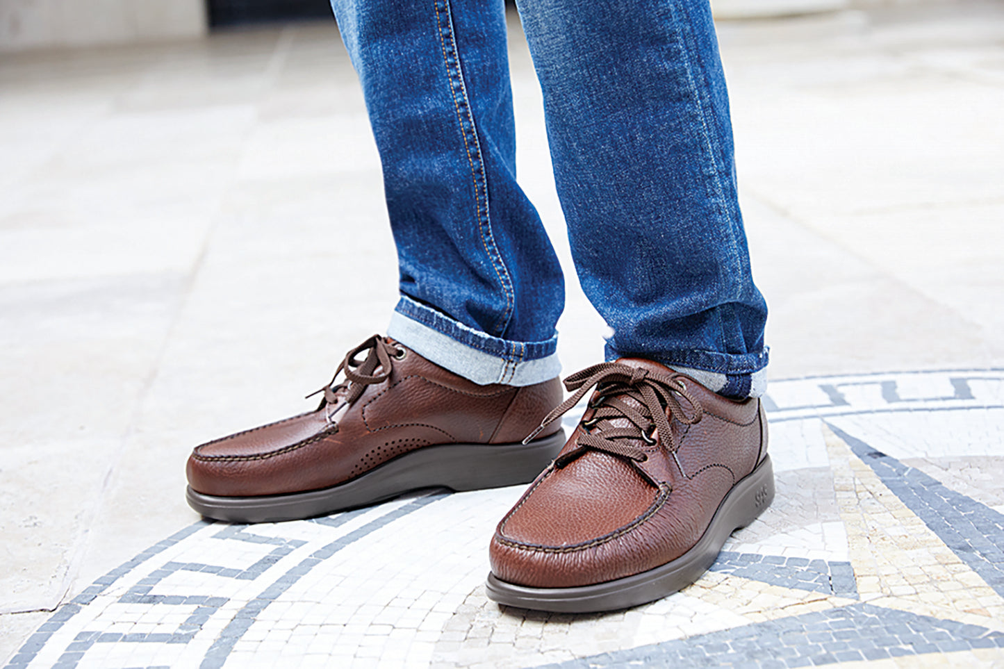 Bout Time Lace Up Loafer - Cordovan