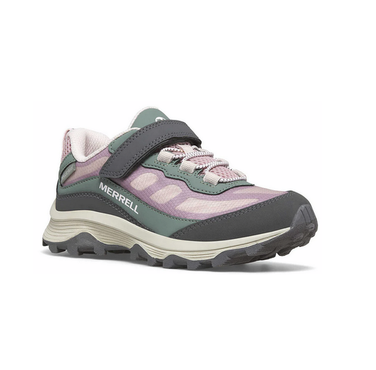 Little Kid's Moab Speed A/C Low Waterproof Dusty Pink/Olive