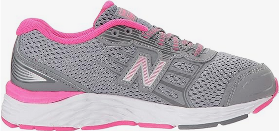 Little Kid's 680 V5  Grey/Pink