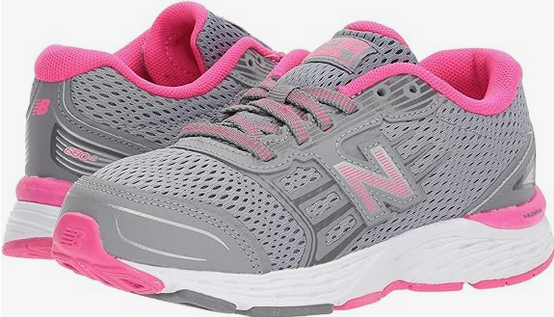 Little Kid's 680 V5  Grey/Pink