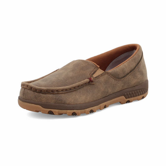 WXC0004 Slip on Driving Moc Brown Cellstretch