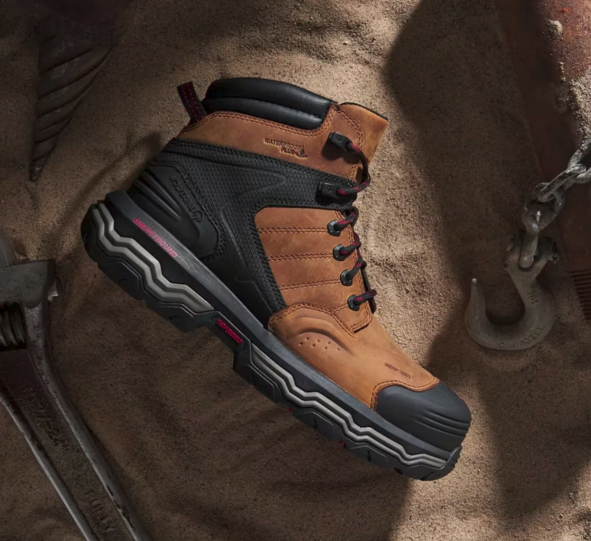 Men's Alpha ft Wolverine Infinity System 6" CarbonMax® Work Boot Dark Tan