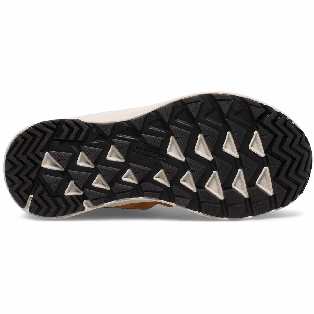 Allen's Bootery Greylock waterproof boot showing the black and beige non-marking rubber outsole with deep grip lugs