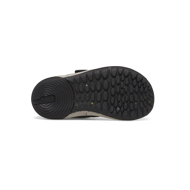 Allen's Bootery Merrell Bare Steps H2O toddler water shoe showing the black rubber outsole with traction tread.