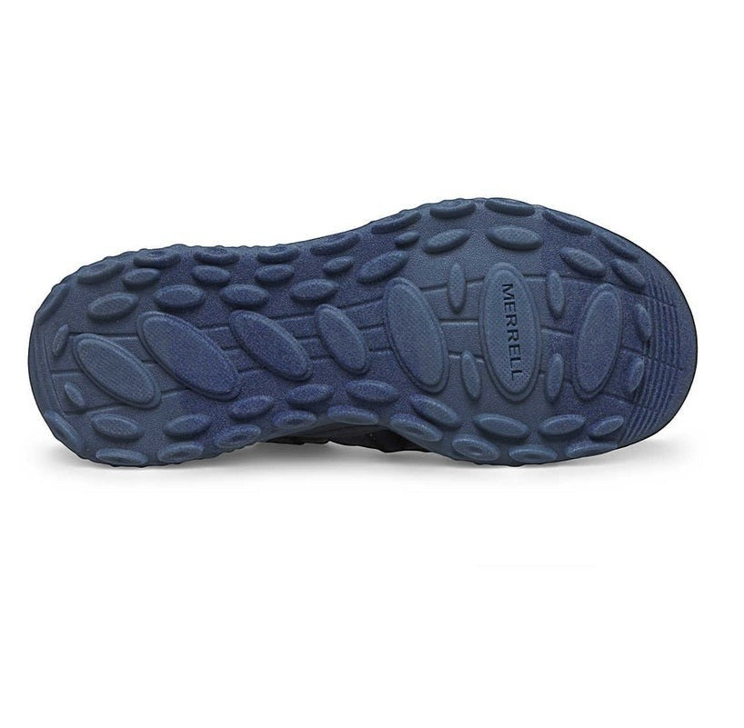 Allen's Bootery Merrell Hydro 2 kids sandal navy blue non-marking rubber outsole with traction grip pattern