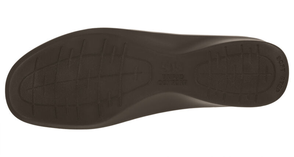 Allen's Bootery ROAMER sage shoe brown polyurethane cushion outsole with Tripad technology tread pattern