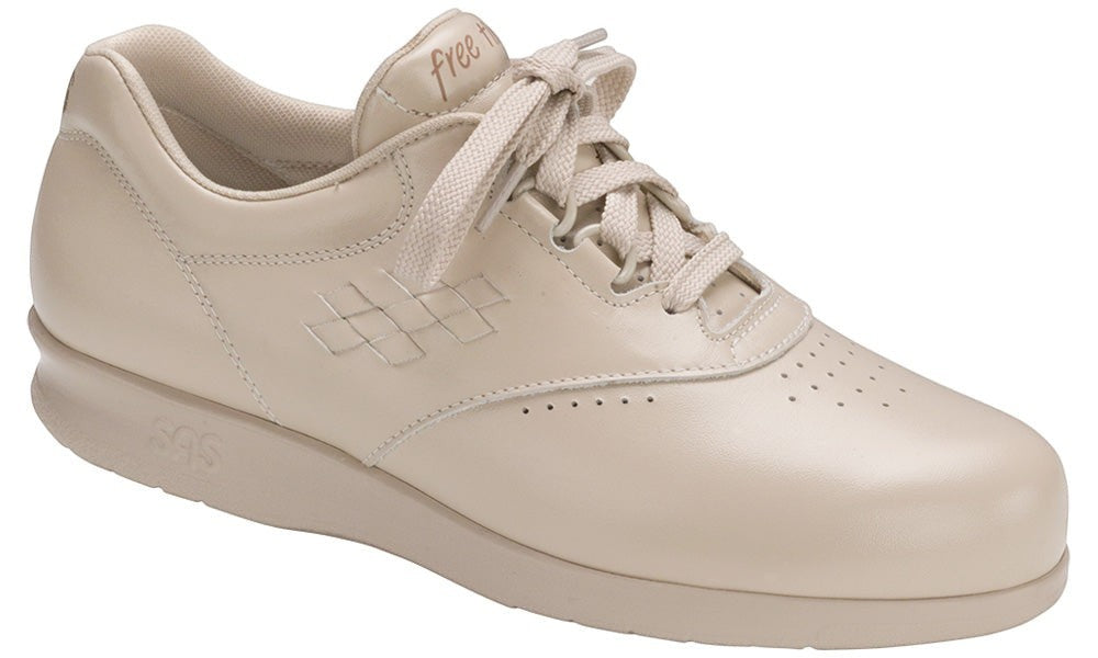 Allen's Bootery SAS Freetime bone leather walking shoe with cushioned sole and EZ Lace system
