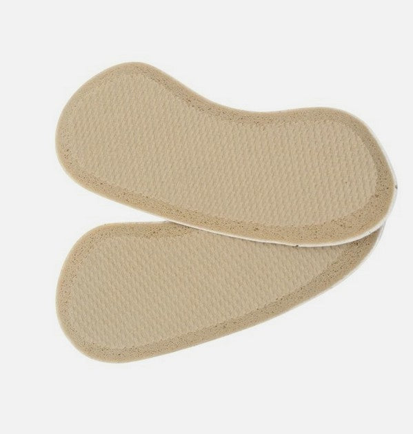 Allen's Bootery self-adhesive beige foam heel grips for shoe comfort and repair