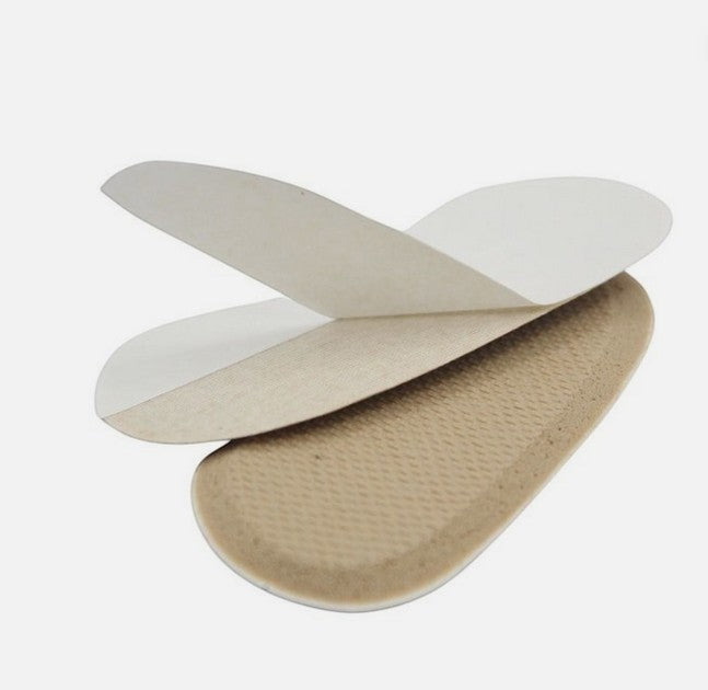 Allen's Bootery self-adhesive beige contoured heel grips for shoe repair and comfort
