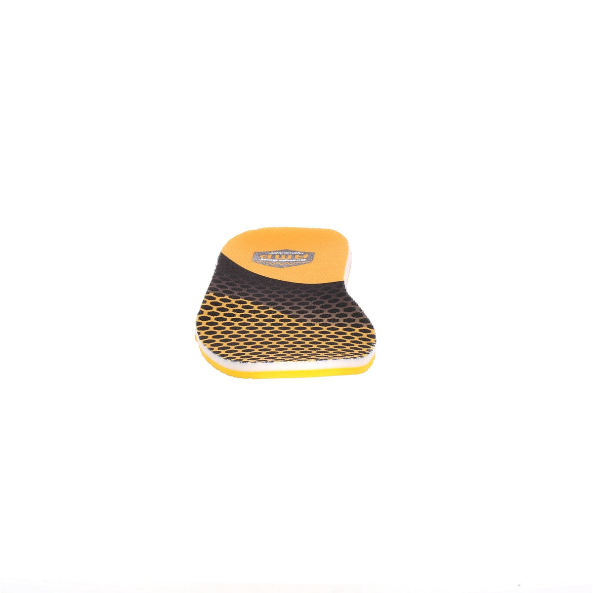 Allen's Bootery Georgia Boot AMP memory foam boot insoles with yellow and black honeycomb pattern for comfort