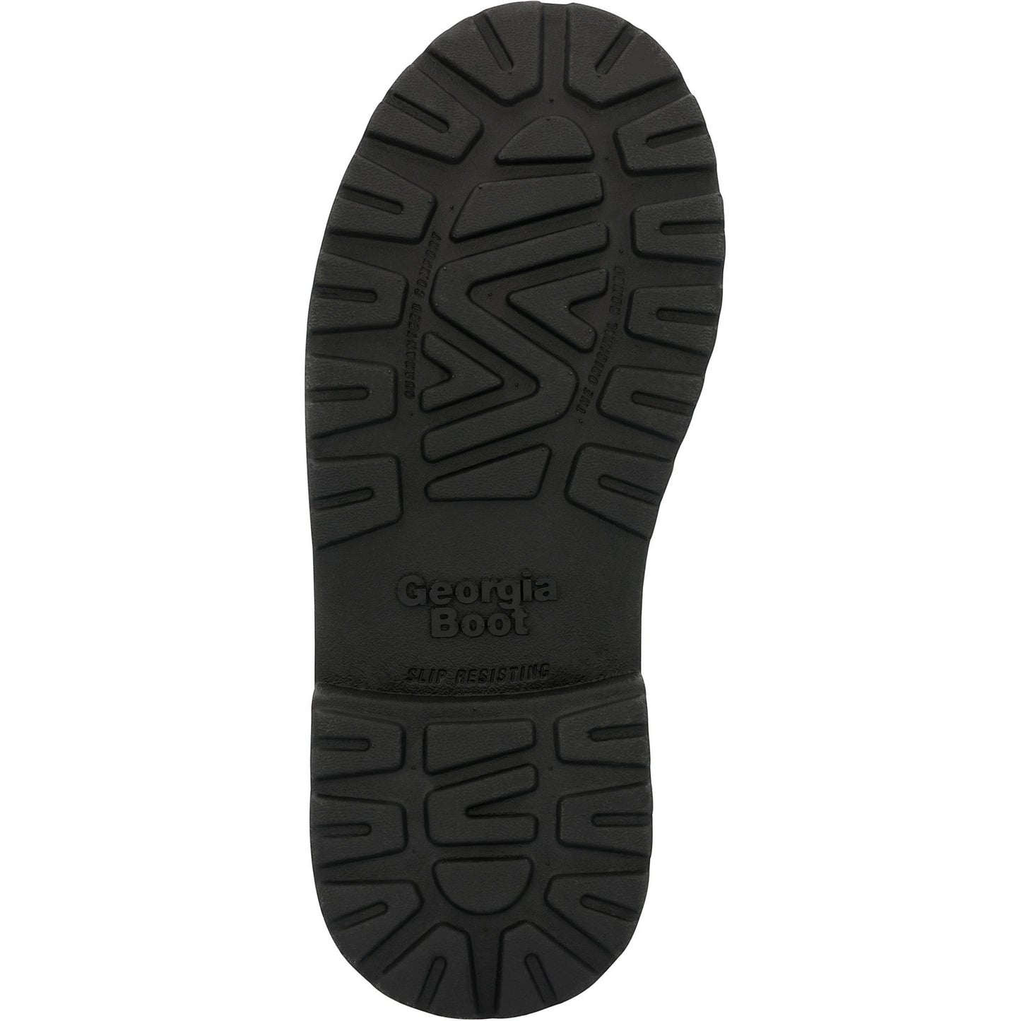 Allen's Bootery Georgia Boot kids' Romeo SuperLyte black slip-resistant rubber outsole with deep traction tread