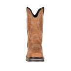 Allen's Bootery Georgia Boot Carbo-tec waterproof composite toe work boot with square toe and western stitching