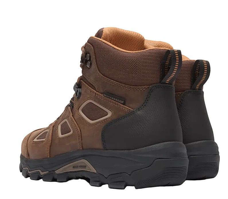 Allen's Bootery Georgia TrailPoint brown leather waterproof hiker work boot with carbon toe and rugged rubber outsole