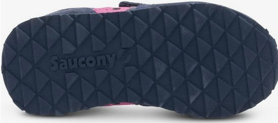 Allen's Bootery Little Kid's Baby Jazz navy blue rubber sneaker outsole with diamond traction pattern