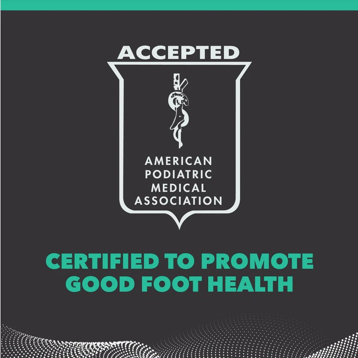 Allen's Bootery Spenco orthotic insole featuring the American Podiatric Medical Association seal for foot health